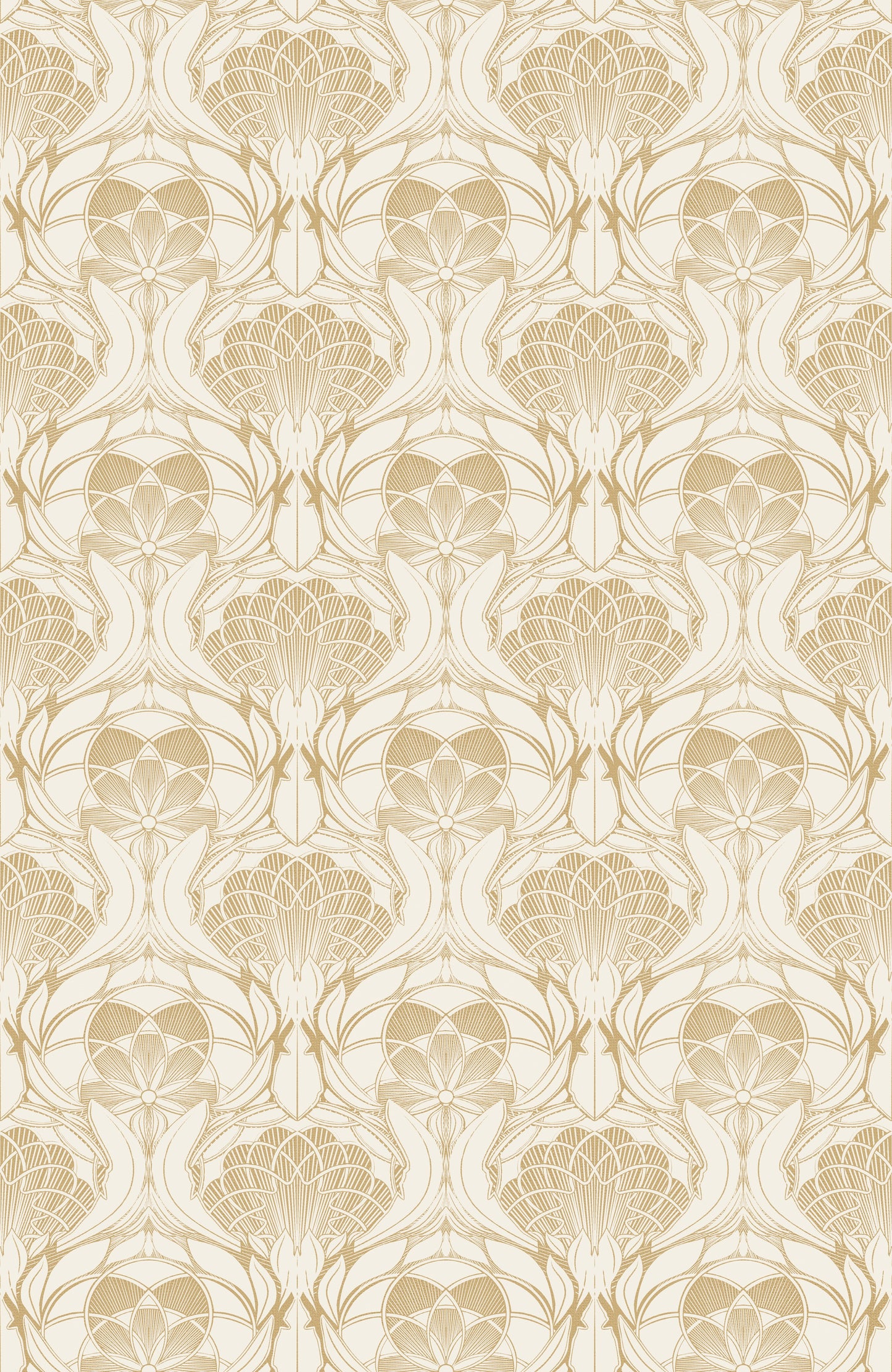 Nusika - Art Nouveau Wallpaper