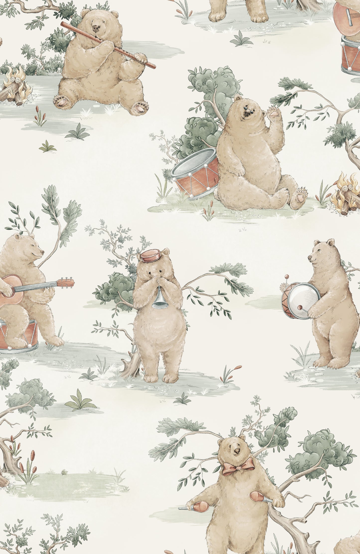 Band of Bears - Teddy Bear Wallpaper