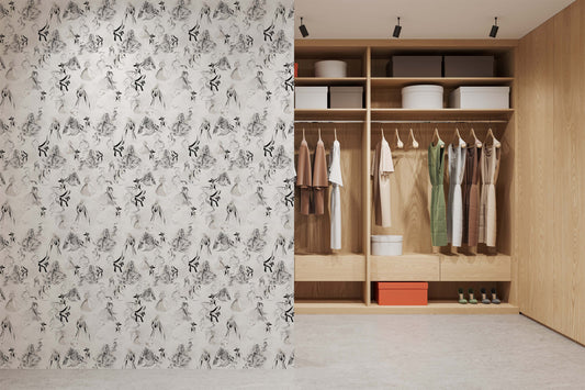 Evangeline - Vintage Fashion Inspired Wallpaper