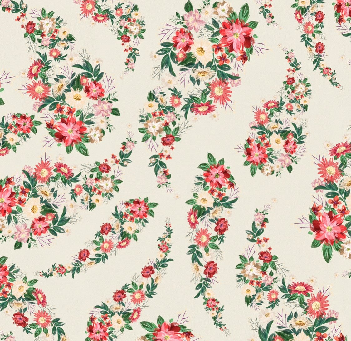 Carolla - Floral Paisley Wallpaper