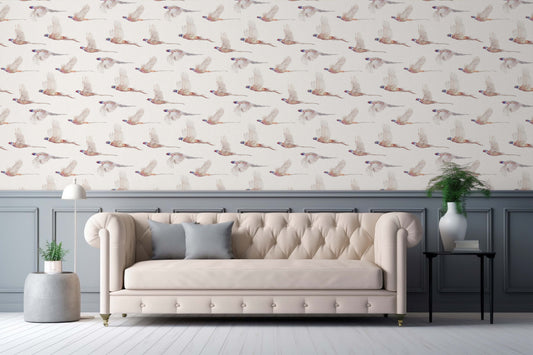 Flight - Pheasant Wallpaper