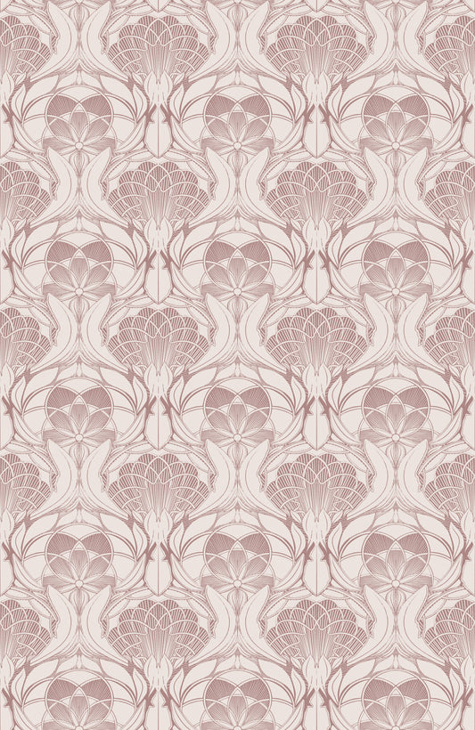 Nusika - Art Nouveau Wallpaper