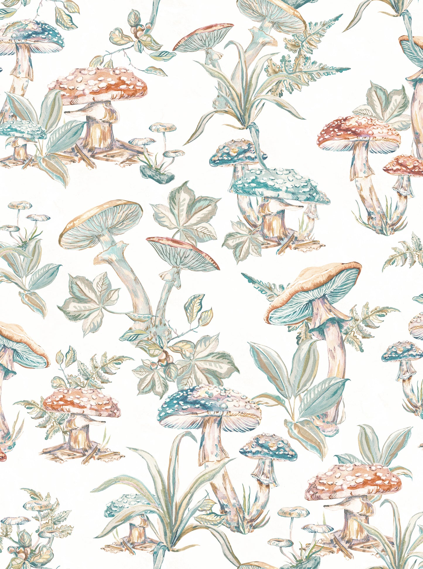Tilva - Whimsical Mushroom Wallpaper