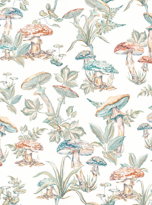 Tilva - Whimsical Mushroom Wallpaper